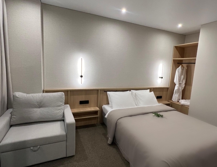 Стандарт 2-местный 1-комнатный с балконом - Отель «Изумруд» Гагра