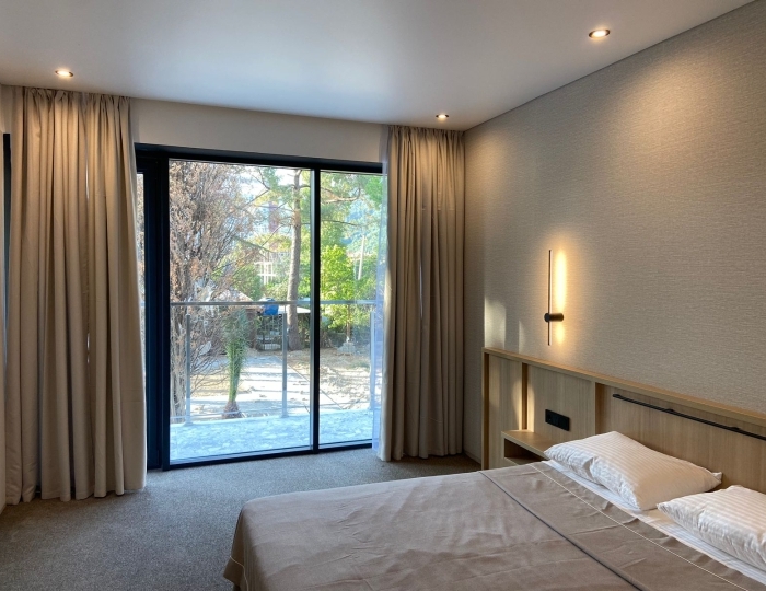 Стандарт 2-местный 1-комнатный с балконом - Отель «Изумруд» Гагра