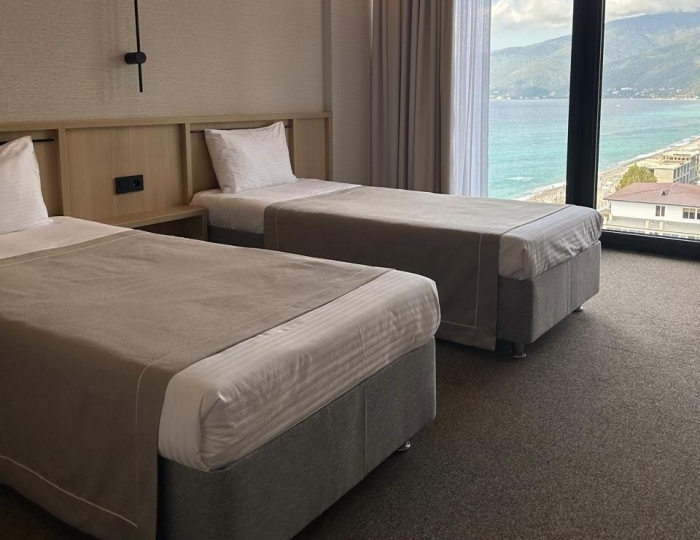 Стандарт 2-местный 1-комнатный без балкона с д/м - Отель «Изумруд» Гагра