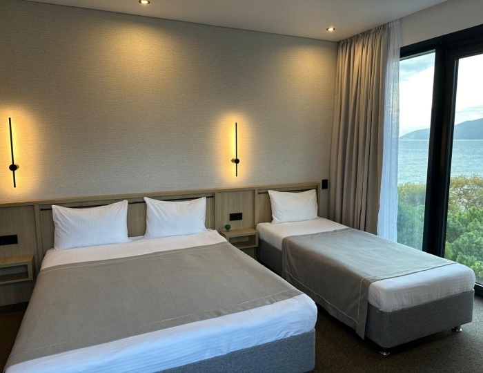 Стандарт 3-местный 1-комнатный с балконом - Отель «Изумруд» Гагра